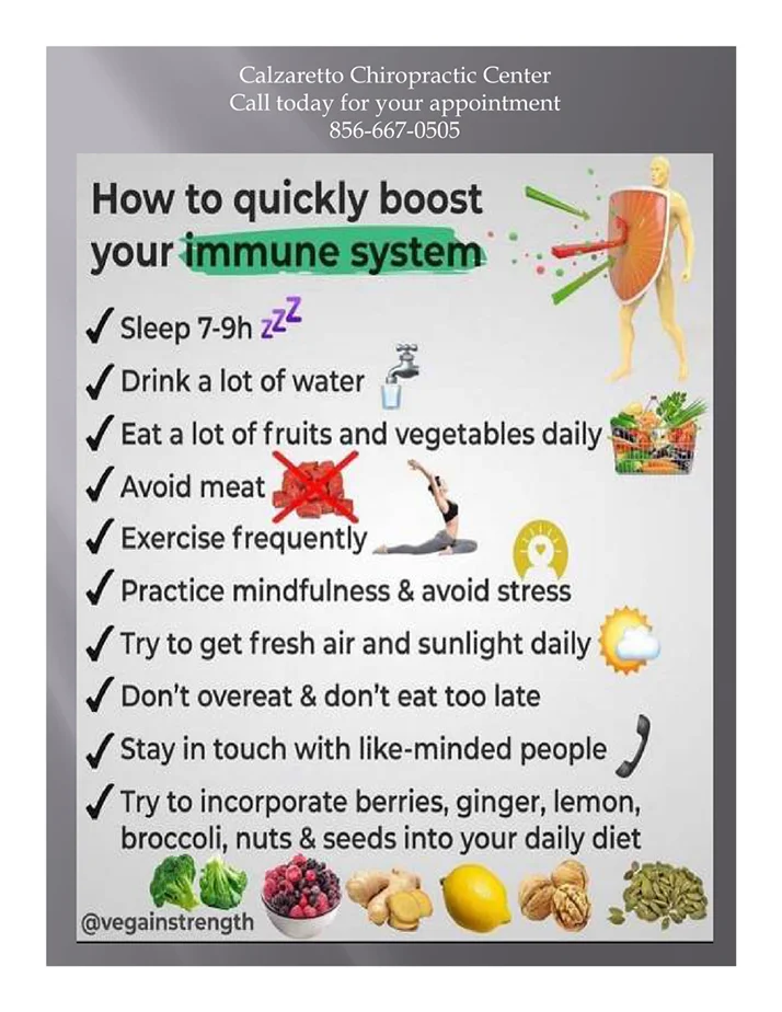 Chiropractic Cherry Hill NJ Immune System Boost